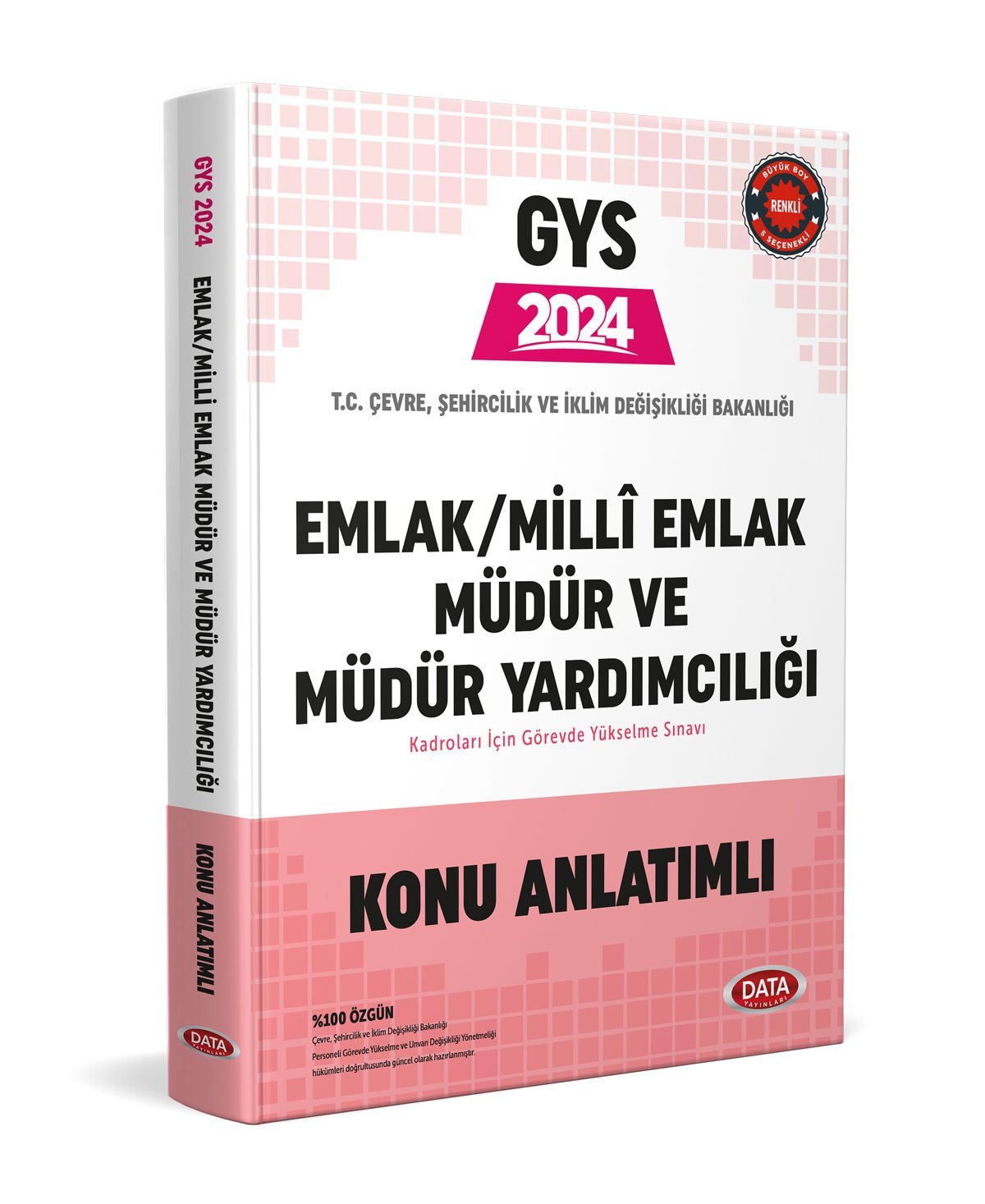 Çevre ve Şehircilik Bakanlığı GYS Emlak - Milli Emlak Müdür ve Müdür Yardımcılığı Konu Anlatımlı