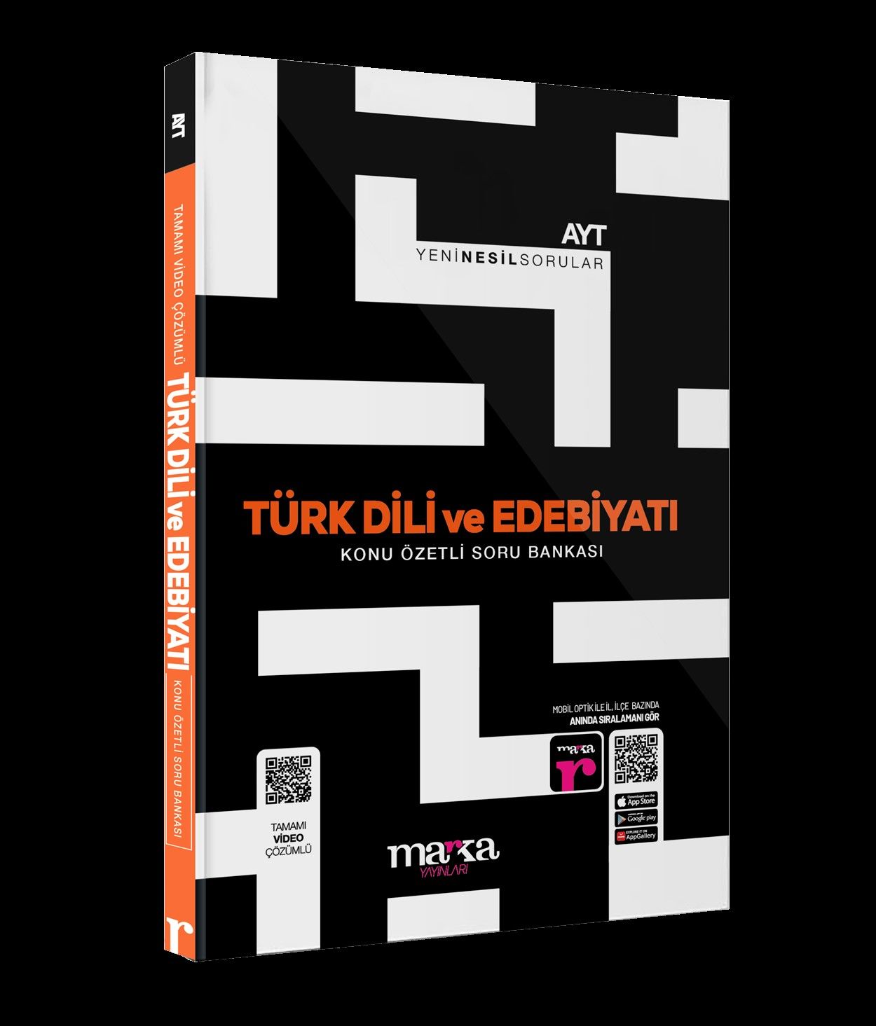 2024 AYT Türk Dili ve Edebiyatı Konu Özetli Yeni Nesil Soru Bankası Tamamı Video Çözümlü Marka Yayınları