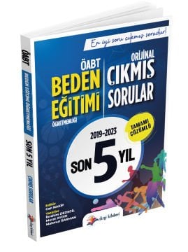 Dizgi Kitap KPSS ÖABT Beden Eğitimi Öğretmenliği Tamamı Çözümlü Son 5 Yıl Orijinal Çıkmış Sorular-2024