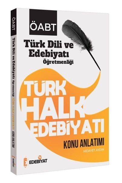 Edebiyat TV ÖABT Türk Dili ve Edebiyatı Türk Halk Edebiyatı Konu Anlatımı -  Hidayet Aydın Edebiyat TV Yayınları