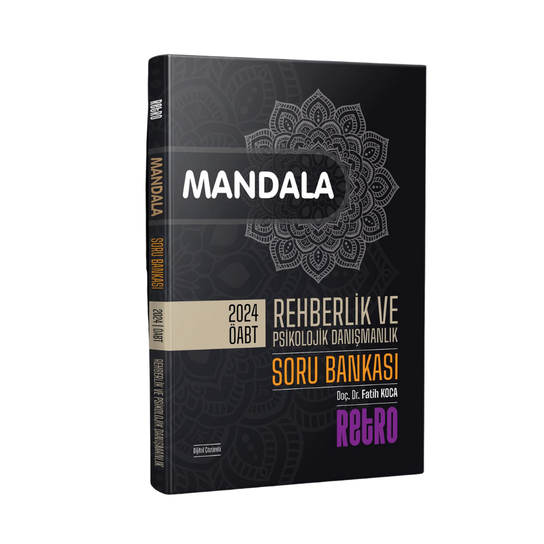 Öabt Mandala Rehberlik ve Psikolojik Danışmanlık Soru Bankası Retro Yayıncılık