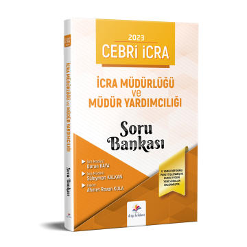 Dizgi Kitap Cebri İcra İcra Müdürlüğü Ve Müdür Yardımcılığı Soru Bankası 2022