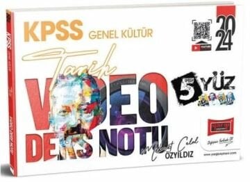 2024 KPSS Tarih 5Yüz Video Ders Notu - Mehmet Celal Özyıldız Yargı Yayınları