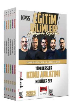 Yargı Yayınları 2025 KPSS Eğitim Bilimleri Konu Anlatımlı Modüler Set (6 Kitap)