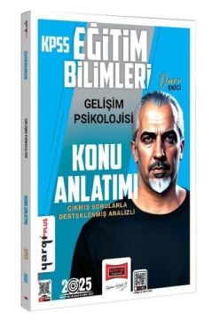 Yargı Yayınları 2025 KPSS Eğitim Bilimleri Gelişim Psikolojisi Konu Anlatımı