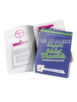 KPSS - ALES - DGS 40 Hikayede Sayısal ve Sözel Mantık Problemleri Tamamı Çözümlü Soru Bankası