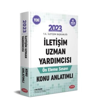 İLETİŞİM UZMAN YARDIMCISI ÖN ELEME  SINAVI KONU ANLATIMLI