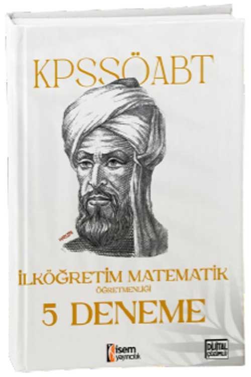 2025 İsem KPSS ÖABT İlköğretim Matematik Öğretmenliği 5 Deneme İsem Yayıncılık