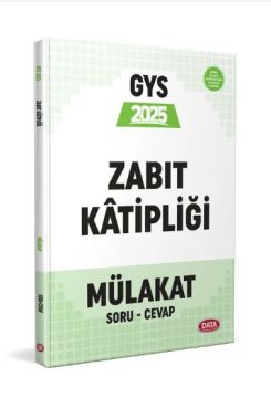 Zabıt Katipliği Mülakat Soru - Cevap Data Yayınları