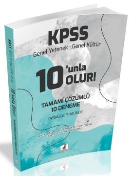 DB Yayıncılık KPSS Genel Yetenek Genel Kültür 10 unla Olur 10 Deneme Çözümlü DB Yayıncılık