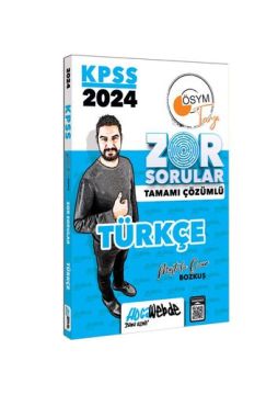 2024 KPSS GY Türkçe  Tamamı Çözümlü Zor Sorular