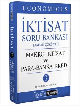 KPSS A Grubu Economicus Makro İktisat ve Para-Banka-Kredi Soru Bankası (Cilt 2)