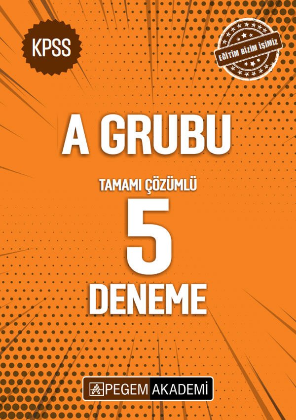 KPSS A Grubu Tamamı Çözümlü 5 Deneme