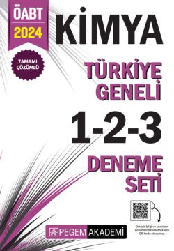 ÜRÜN DÖKÜMANI İNDİR 2024 KPSS ÖABT Kimya Tamamı Çözümlü Türkiye Geneli 1-2-3 (3'lü Deneme Seti) İADESİZ