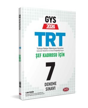 TRT Şef Kadrosu İçin GYS 7 Deneme  Sınavı