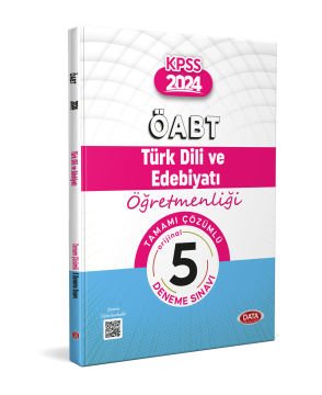 Data 2024 ÖABT Türk Dili ve Edebiyatı Öğretmenliği 5 Deneme Çözümlü Data Yayınları