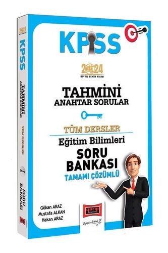 2024 KPSS Eğitim Bilimleri Anahtar Serisi Tahmini Anahtar Sorular Soru Bankası