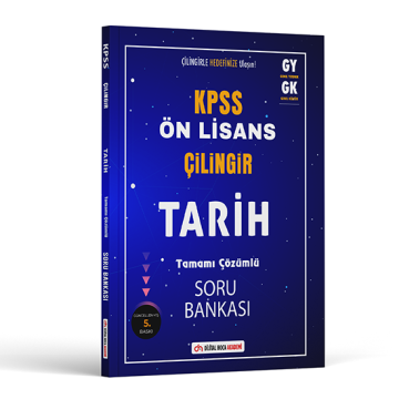 2024 KPSS Ön Lisans Çilingir Tarih Tamamı Çözümlü Soru Bankası Dijital Hoca