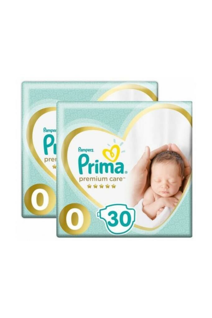 Prima Bebek Bezi Premium Care 0 Beden 60 Adet Prematüre Tekli Paket