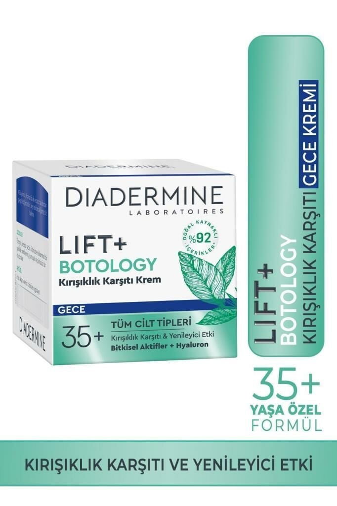 Diadermine Lift+Botology Kırışıklık Karşıtı Gece Kremi 50 ml