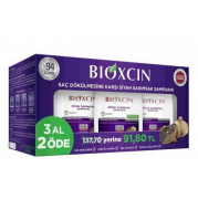Bioxcin Saç Dökülmesine Karşı Siyah Sarımsak Şampuan 3 Al 2 Öde