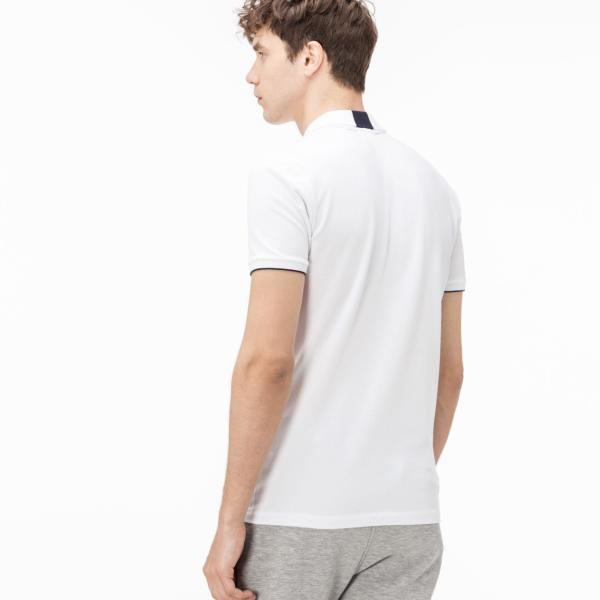Lacoste Erkek Beyaz Polo Yaka T-shirt PH9440