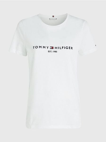 Tommy Hilfiger Logo  Bayan T-Shirt