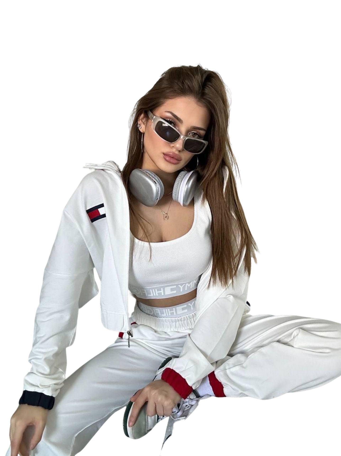 Tommy Hilfiger Alt Üst Takım 3''Lü Set Beyaz