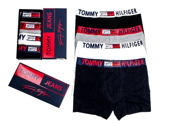 Tommy Hilfiger 4''Lü Boxer Set Soft Pamuklu/Rahat Kalıp