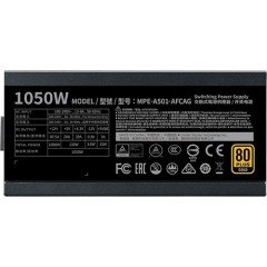 CM MWE V2 1050W 80+ Gold Full Modüler, 140mm Fanlı PSU