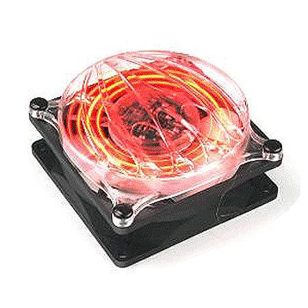 Thermaltake Cyclo 80mm Efektli Kırmızı Ledli Kasa Fanı A2452