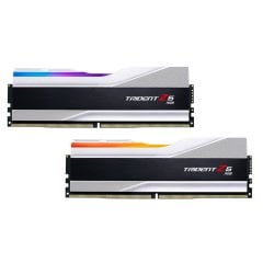 GSKILL Trident Z5 RGB Silver DDR5-5600Mhz CL36 32GB (2x16GB) DUAL (36-36-36-89) 1.2V Bellek Kiti