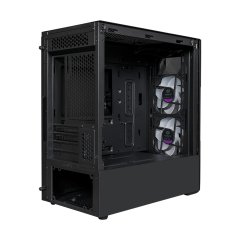 COOLER MASTER TD300 TG Mesh ARGB 2x120mm Fanlı Siyah Micro ATX Kasa