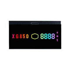 Cooler Master XG PLUS 850W RGB 80+ Platinum Full Modüler, Dijital Panel PSU