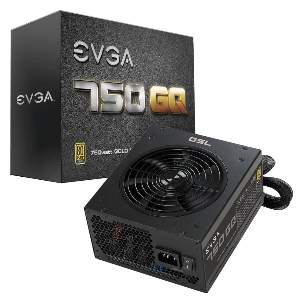 EVGA GQ 750W 80+ Gold Semi Modüler 135mm Fanlı PSU