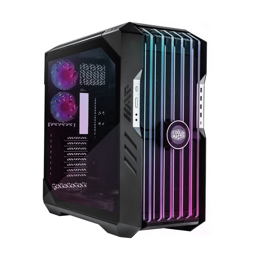 Cooler Master HAF 700 EVO, ARGB 2x120cm, 2x200cm Fanlı Siyah FullTower Kasa