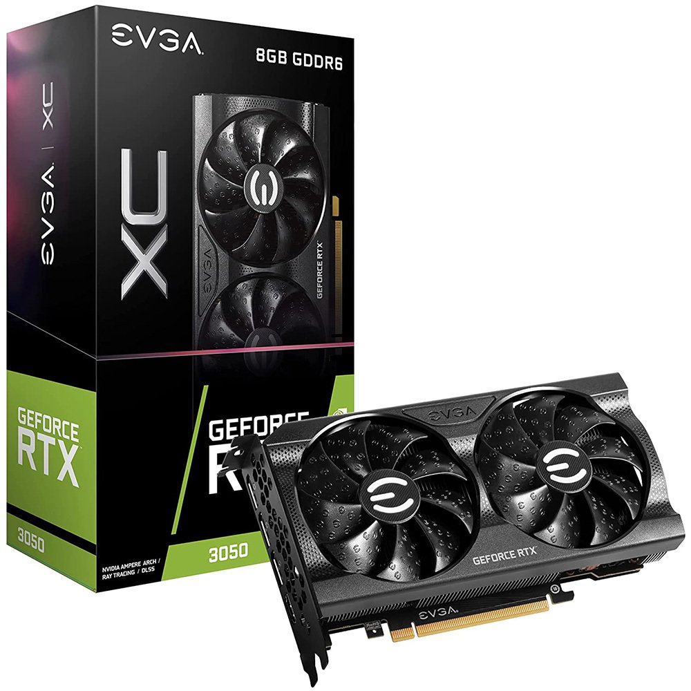 EVGA RTX 3050 XC GAMING 8GB GDDR6 128 bit Nvidia Ekran Kartı