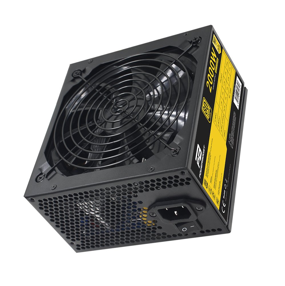 PowerBoost BST-ATX2000 2000w 14cm Siyah Fanlı Mining Güç Kaynağı