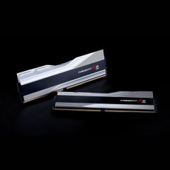 G.SKILL Trident Z5 RGB Silver DDR5-6000Mhz CL30 64GB (2x32GB) DUAL (30-40-40-96) 1.40V Bellek Kiti
