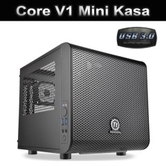 Thermaltake Core V1/Black/Win/SECC Mini Kasa