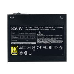 Cooler Master V SFX 850W 80+ Gold Full Modüler 2xEPS, 92mm Fanlı PSU (ATX PSU dönüştürücü aparatlı)