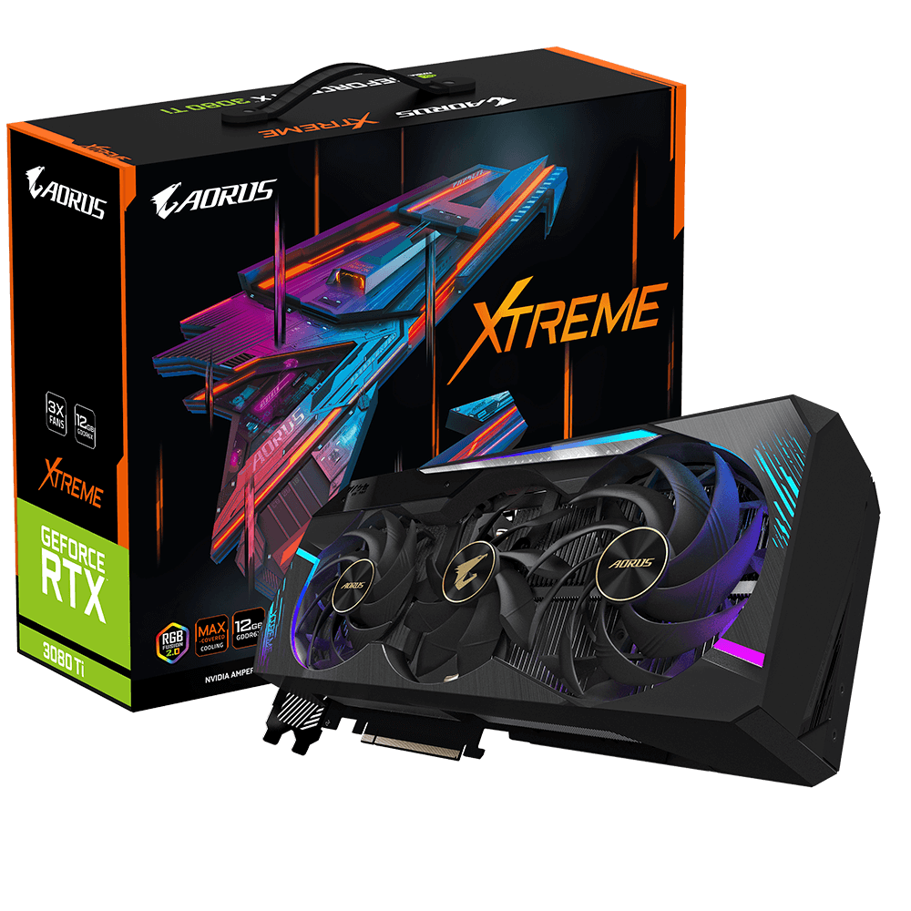 GIGABYTE RTX 3080Ti AORUS MASTER 12GB GDDR6X 384 Bit RGB LED Nvidia Ekran Kartı