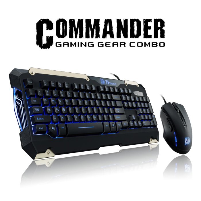 Thermaltake Tt eSPORTS Commander Combo Kavye ve Mouse