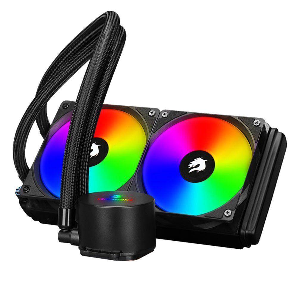 GameBooster TITAN 240 Rainbow Fanlı Intel 1700/ AMD AM4 Uyumlu 240mm Sıvı Soğutma Sistemi