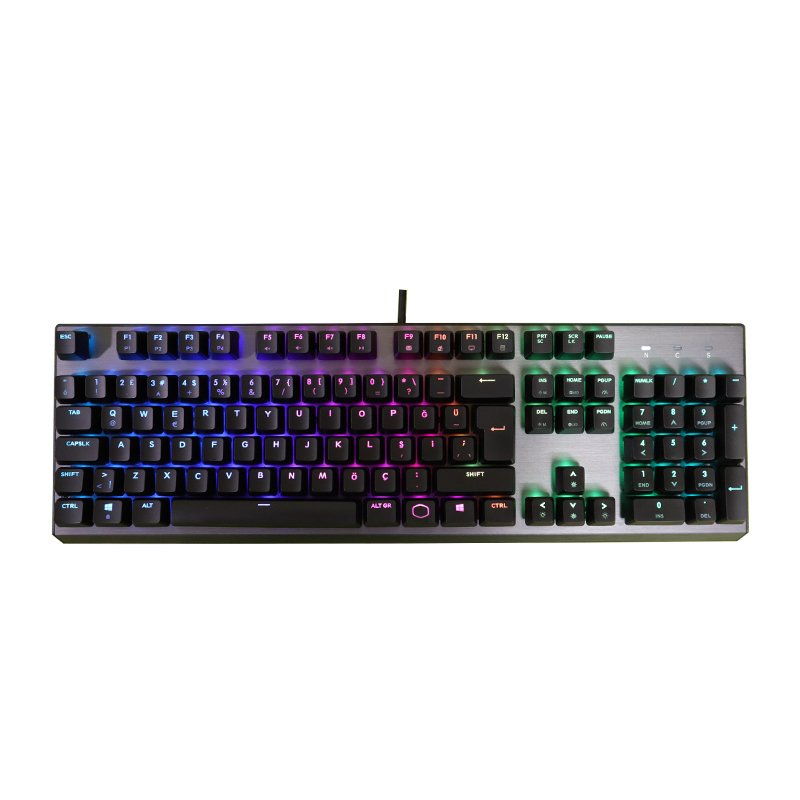 Cooler Master CK350 Red Switch Mekanik RGB Türkçe Gaming Klavye