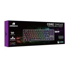 GameBooster GM06B PLUS Core Plus Rainbow Aydınlatmalı 88 Tuş Mekanik Oyun Klavyesi