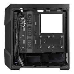 CoolerMaster MasterBox TD500 V2 Siyah ARGB 4x120mm Fanlı, Tempered Glass Kristal Mesh Ön panelli MidTower Kasa
