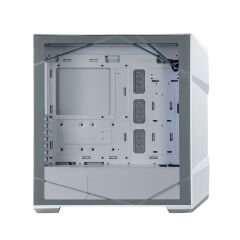 CoolerMaster MasterBox TD500 V2 Beyaz ARGB 4x120mm Fanlı, Tempered Glass Kristal Mesh Ön panelli MidTower Kasa