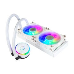 CM MasterLiquid PL240 Flux ARGB Led Fanlı İşlemci Beyaz Sıvı Soğutma Kiti