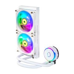 CM MasterLiquid PL240 Flux ARGB Led Fanlı İşlemci Beyaz Sıvı Soğutma Kiti